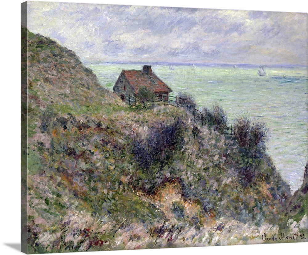 The Customs Officers' Hut At Pourville, 1882