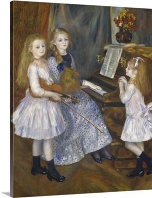 The Daughters Of Catulle Mendes At The Piano, 1888