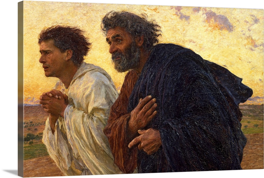 The Disciples Peter and John Running to the Sepulchre