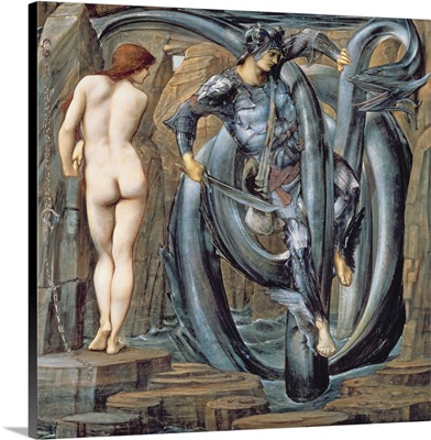 The Doom Fulfilled (Perseus Slaying the Sea Serpent) c.1882