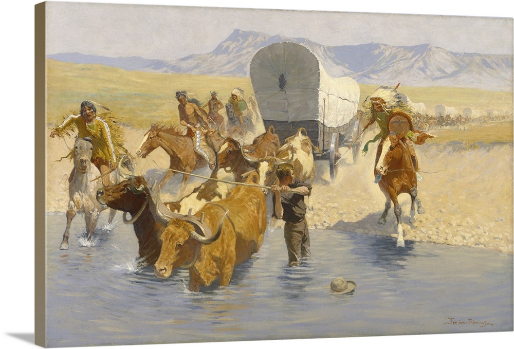 The Emigrants, 1904 (Originally oil on canvas)