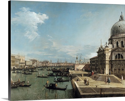 The Entrance to the Grand Canal and the church of Santa Maria della Salute