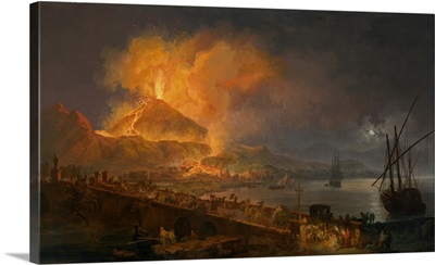 The Eruption Of Mt Vesuvius, 1777