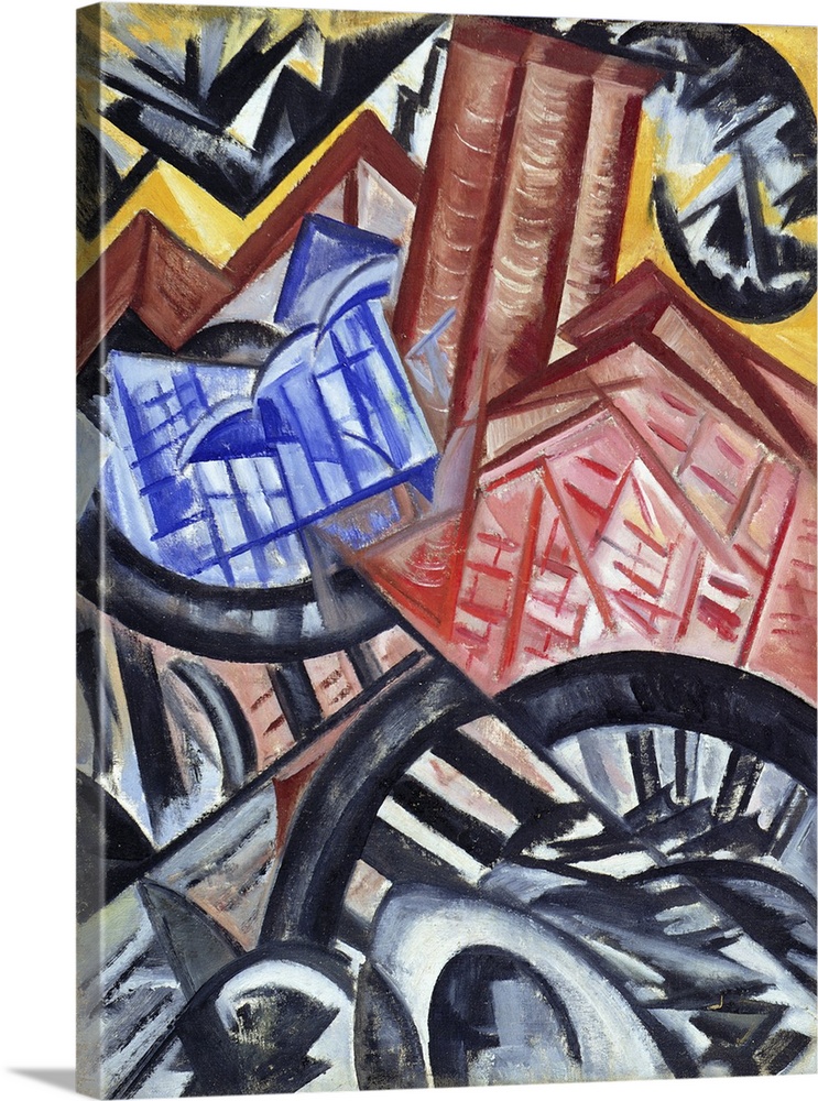 The Factory And The Bridge, 1913