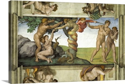 The Fall of Man and the Expulsion from the Garden of Eden, 1510