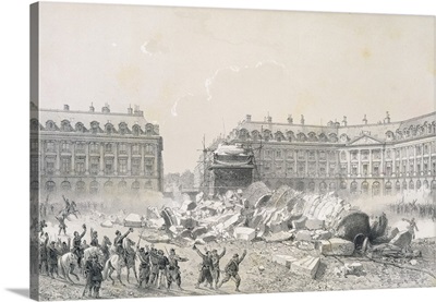 The Fall of the Vendome Column during the Commune