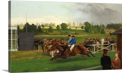 The Finish, Hoppegarten, Berlin, 15 June 1873