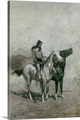 The Fire-Eater Slung His Victim Across His Pony, c.1900