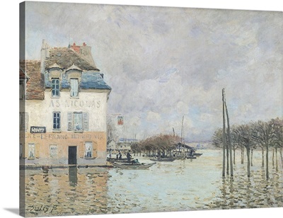 The Flood at Port Marly, 1876