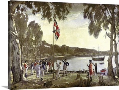 The Founding of Australia by Capt. Arthur Phillip, 26th January 1788