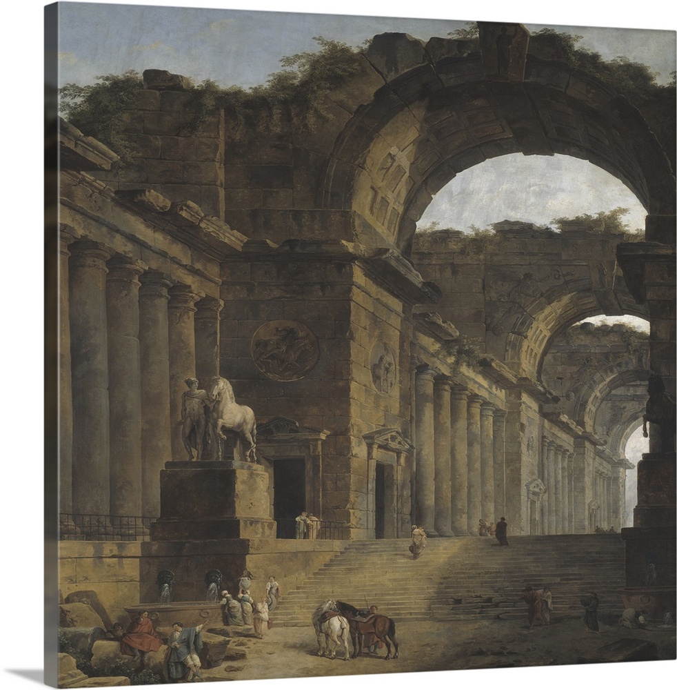 The Fountains, 1787-88, oil on canvas.