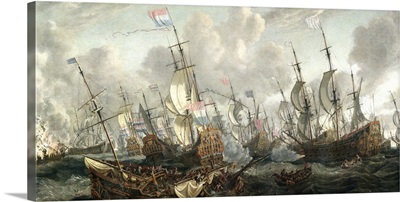 The Four Day's Battle, 1-4 June 1666