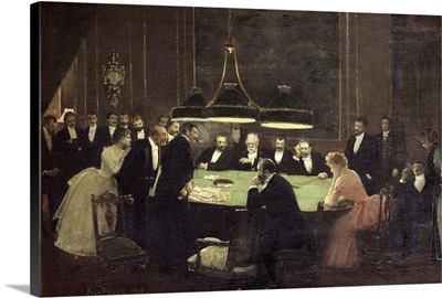 The Gaming Room at the Casino, 1889