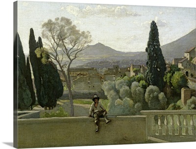 The Gardens of the Villa d'Este, Tivoli, 1843