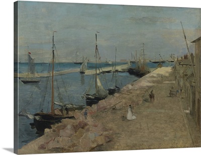 The Harbour at Cherbourg, 1871