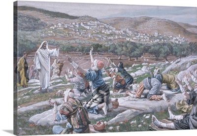 The Healing of the Lepers, illustration for The Life of Christ, c.1886-94