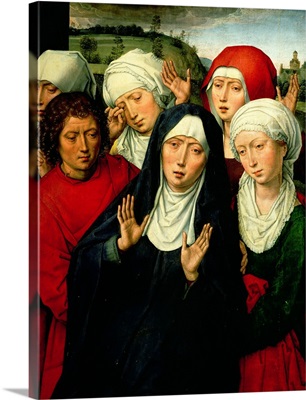 The Holy Women, right hand panel of the Deposition Diptych, c.1492-94