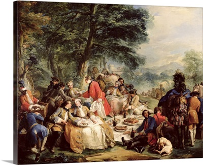 The Hunt Lunch, 1737