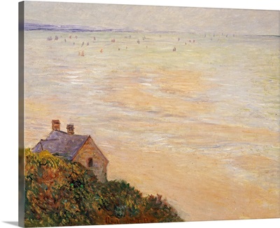 The Hut at Trouville, Low Tide, 1881