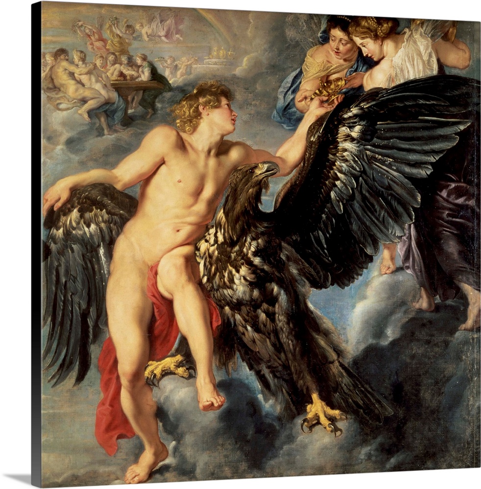 XAM67292 The Kidnapping of Ganymede  by Rubens, Peter Paul (1577-1640); oil on canvas; Furstlich Schwarzenberg'sche Verwal...