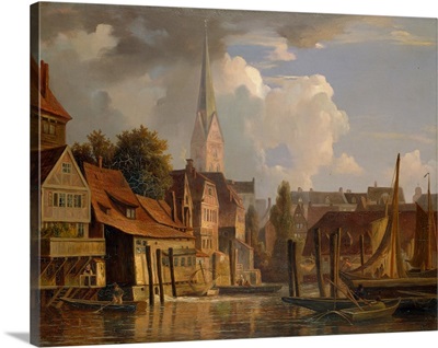 The Kleine Alster in 1842, 1842