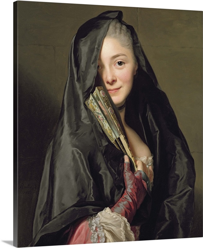 The Lady with the Veil 1768 | Great Big Canvas