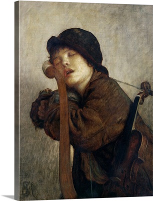 The Little Violinist Sleeping, 1883