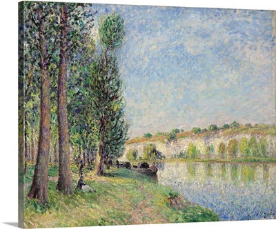 The Loing at Moret, 1885