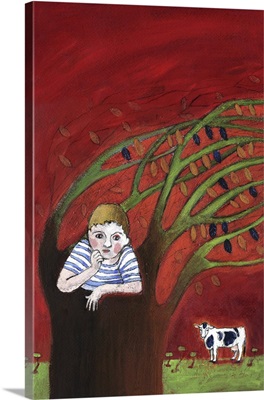 The Loneliness Of An Orphan Child, Alone In A Tree, The Wind In The Branches