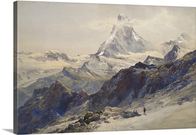 The Matterhorn seen from near the Rothorn Hut