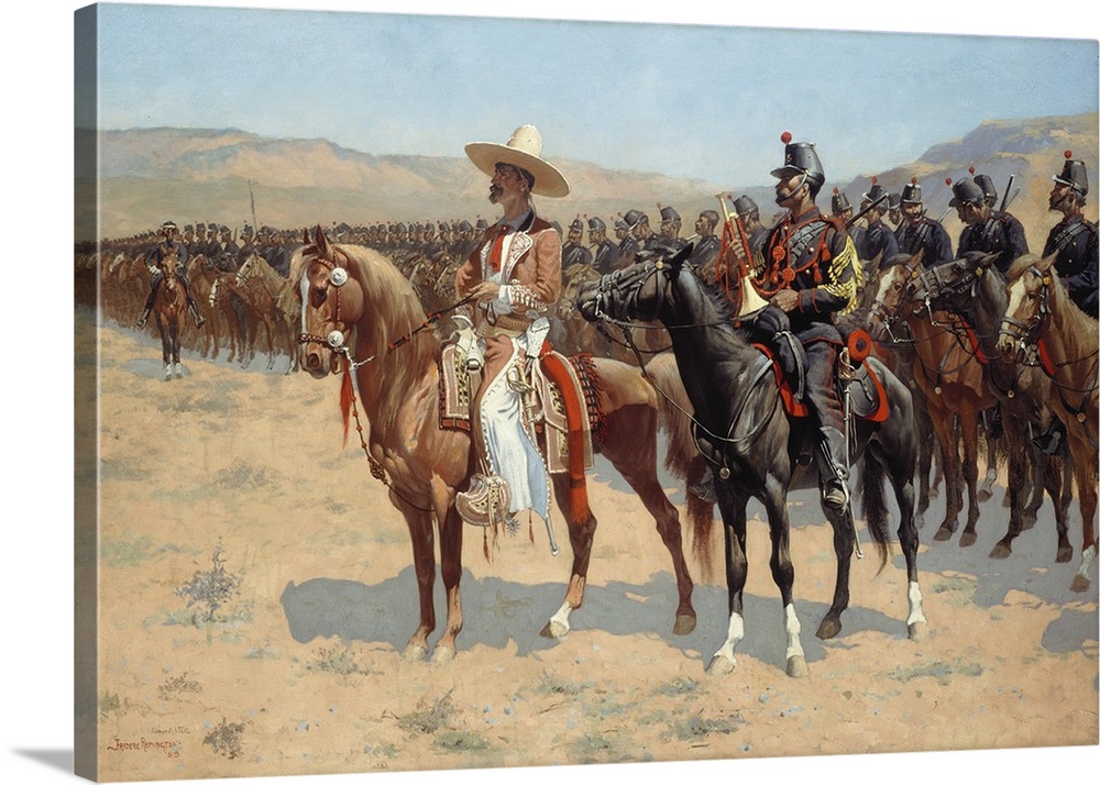The Mexican Major, 1889, oil on canvas.