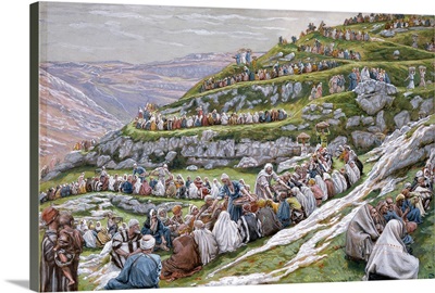The Miracle of the Loaves and Fishes, illustration for The Life of Christ, c.1886-94