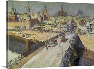The Moskva River Bridge, 1914