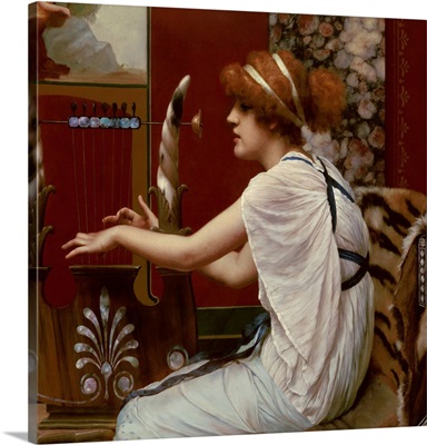 The Muse Erato At Her Lyre