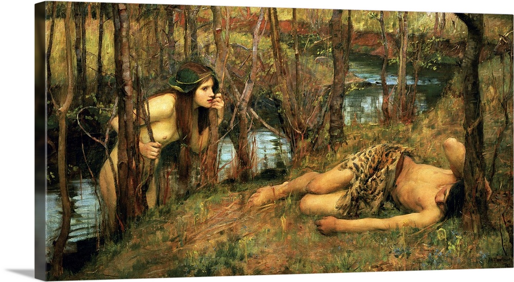Hylas with a Nymph