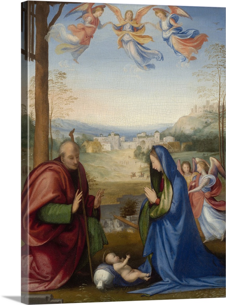 The Nativity, 1504-07, oil on panel.