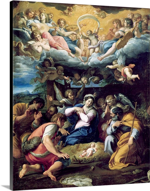 The Nativity, c.1596-98 Wall Art, Canvas Prints, Framed Prints, Wall ...