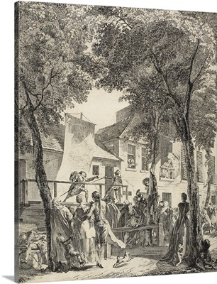 The Parade on the Boulevard, 1760