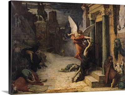 The Plague in Rome, 1869