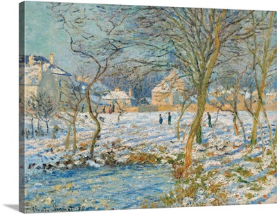 The Pond In The Snow, 1874-75
