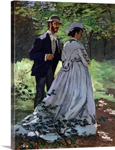 The Promenaders, or Bazille and Camille, 1865 image thumbnail