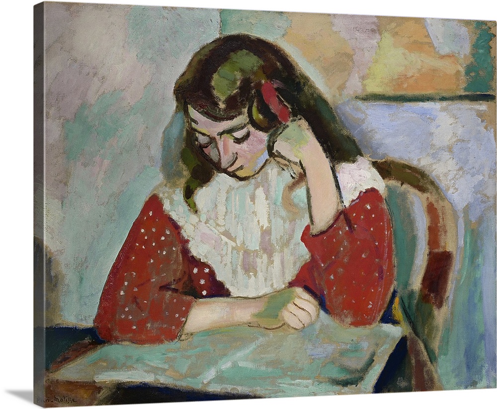 The Reader, Marguerite Matisse, 1906