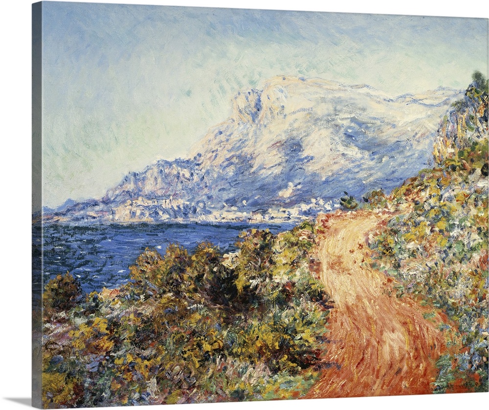 The Red Road Near Menton, 1884