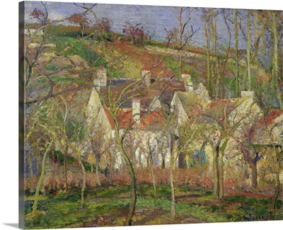The Red Roofs, or Corner of a Village, Winter, 1877