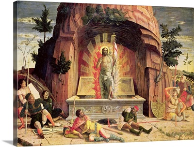 The Resurrection, right hand predella panel from the Altarpiece of St. Zeno of Verona