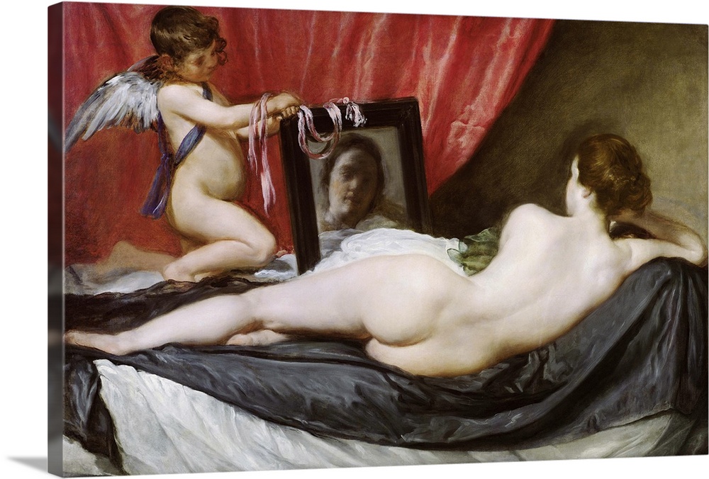 BAL10480 The Rokeby Venus, c.1648-51 (oil on canvas)  by Velazquez, Diego Rodriguez de Silva y (1599-1660); 122.5x177 cm; ...