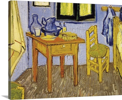 The Room Of Vincent Van Gogh In Arles (Detail), 1889