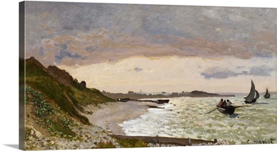 The Seashore at Sainte-Adresse, 1864