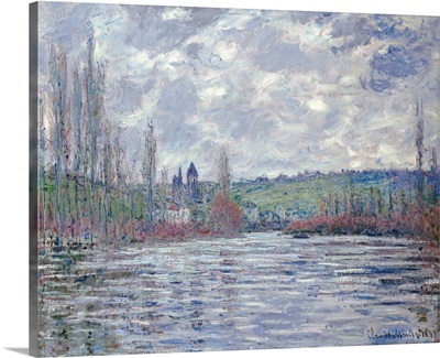 The Seine in Flood at Vetheuil, 1881