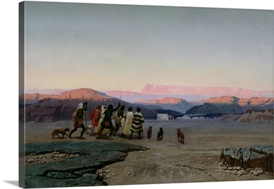 The Shepherds, Led by the Star, Arriving at Bethlehem, 1863